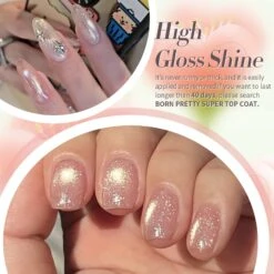 6 Colors Colored Cat Magnetic Gel Polish Set M02 Light Flow 7ml -Born Pretty Salon 60664 ZI 4