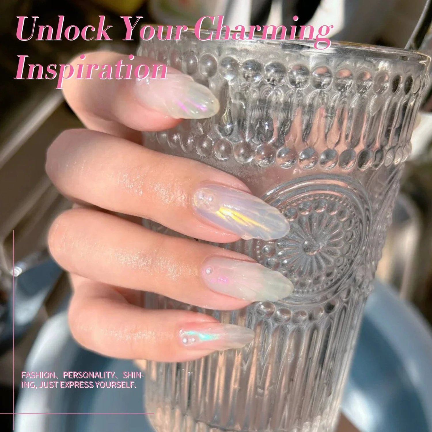 6 Colors Pink Pearl Thread Swirl Gel Polish Set T02 Nebulas 7ml 3 6 Colors Pink Pearl Thread Swirl Gel Polish Set T02 Nebulas 7ml - Image 3