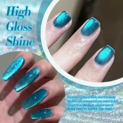 MY16 Fantasy Island Colored Cat Magnetic Gel Polish 10ml -Born Pretty Salon 60686 4 7
