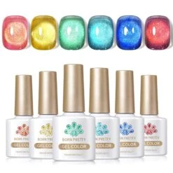 Fantasy Island Colored Cat Magnetic Gel Polish 10ml -Born Pretty Salon 60686 ZHU 1