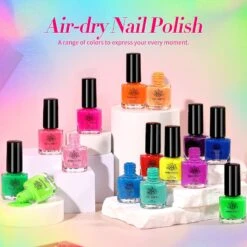 15 Colors Neon Symphony Nail Polish Set 6ml -Born Pretty Salon 60731 ZI 8