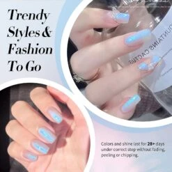 Sea Tears JG02 Aurora Nail Gel Polish 15ml -Born Pretty Salon 60759 ZI 2