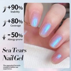Sea Tears JG02 Aurora Nail Gel Polish 15ml -Born Pretty Salon 60759 ZI 3