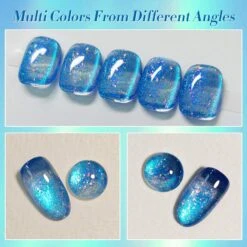 Blue Cat Magnetic Gel Polish MY26 Insomniac Island 15ml -Born Pretty Salon 60761 ZI 6