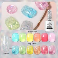 Mica Reflective Glitter Top Coat 15ml -Born Pretty Salon 60832 ZI 5