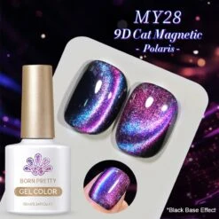 9D Cat Magnetic Gel Polish MY28 Polaris 10ml -Born Pretty Salon 60886 1 4