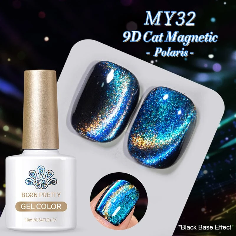 9D Cat Magnetic Gel Polish MY32 Polaris 10ml 4 9D Cat Magnetic Gel Polish MY32 Polaris 10ml - Image 4