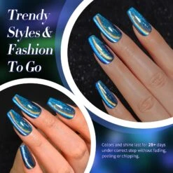 6 Colors 9D Cat Magnetic Gel Polish Set Polaris 7ml -Born Pretty Salon 60887 ZI 3