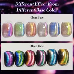 6 Colors 9D Cat Magnetic Gel Polish Set Polaris 7ml -Born Pretty Salon 60887 ZI 5