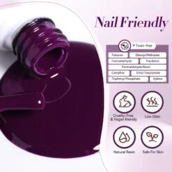 6 Colors Purple Gel Polish Set S08 Lavender Mist 7ml -Born Pretty Salon 60928 ZI 5