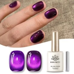 Purple Cat Magnetic Gel Polish MY43 Blackish Purple 15ml