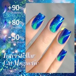Blue Cat Magnetic Gel Polish MY44 Interstellar 15ml -Born Pretty Salon 60949 ZI 4