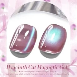 Cat Magnetic Gel Polish MY46 Hyacinth 10ml -Born Pretty Salon 60953 ZI 1 1