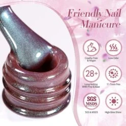 Cat Magnetic Gel Polish MY46 Hyacinth 10ml -Born Pretty Salon 60953 ZI 7 1