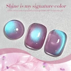 Cat Magnetic Gel Polish MY46 Hyacinth 10ml -Born Pretty Salon 60953 ZI 8 1