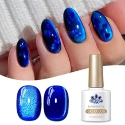 Blue Collection Cat Magnetic Gel Polish 10ml -Born Pretty Salon 60956 ZHU 1