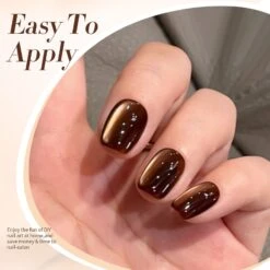 Brown Water Light Cat Magnetic Gel Polish AW03 15ml -Born Pretty Salon 60970 ZI 5