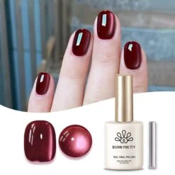 Red Water Light Cat Magnetic Gel Polish AW05 15ml