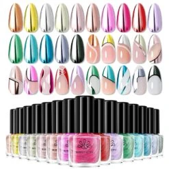 15 Colors Spring Summer Mirror Nail Polish Celestial Mirror 6ml