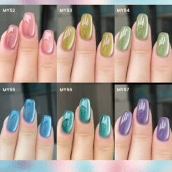 Purple Glass Cat Magnetic Gel Polish Freedom Land MY57 10ml -Born Pretty Salon 60995 ZHUC 7 2