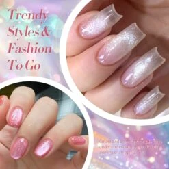 6 Colors Green Blue Glitter Cat Magnetic Gel Polish M07 Mambo Ice 7ml -Born Pretty Salon 60998 ZI 3