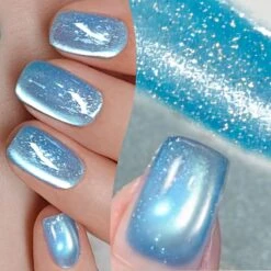 Glitter Cat Magnetic Gel Polish MY62 Mambo Ice 10ml -Born Pretty Salon 60999 5 ZI 0607 2