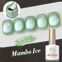 Mambo Ice Glitter Cat Magnetic Gel Polish 10ml -Born Pretty Salon 60999 SXA 4 3