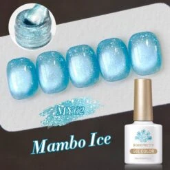 Mambo Ice Glitter Cat Magnetic Gel Polish 10ml -Born Pretty Salon 60999 SXA 5 3