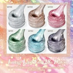 Glitter Cat Magnetic Gel Polish MY59 Mambo Ice 10ml -Born Pretty Salon 60999 ZI 2