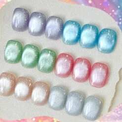 Mambo Ice Glitter Cat Magnetic Gel Polish 10ml -Born Pretty Salon 60999 ZI 4 3