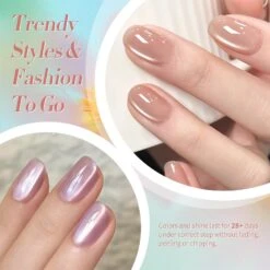 6 Colors Glass Cat Magnetic Gel Polish Set M08 Jasmine Blossoms 7ml -Born Pretty Salon 61000 ZI 3