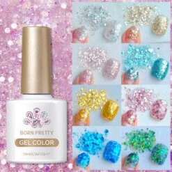 Glitter Sequins Gel Polish SG05-SG16 10ml