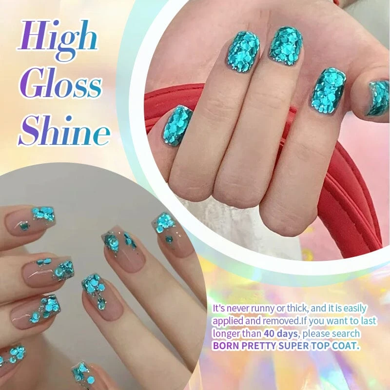 Glitter Sequins Gel Polish SG05-SG16 10ml 5 Glitter Sequins Gel Polish SG05-SG16 10ml - Image 5
