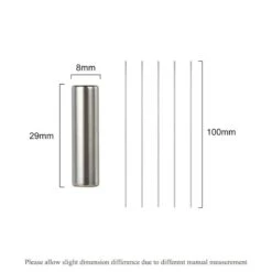 No Brand Round Cat Magnetic Stick With 5pcs Flexible Iron Wire -Born Pretty Salon 61007 ZI 8