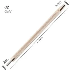 No Brand Gold Double Head Cat Magnetic Stick -Born Pretty Salon 61042 SXA 2