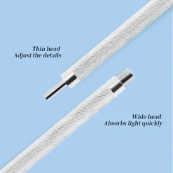 No Brand Silver Double Head Cat Magnetic Stick -Born Pretty Salon 61042 ZHU 2 1