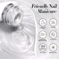 [US ONLY] White Water Light Cat Magnetic Gel Polish MY02 First Love 15ml -Born Pretty Salon 61064 ZI 7 1