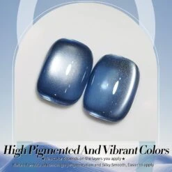 [US ONLY] Blue Glass Cat Magnetic Gel Polish MY75 Blue Lover 15ml -Born Pretty Salon 61067 ZI 1 1