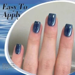 [US ONLY] Blue Glass Cat Magnetic Gel Polish MY75 Blue Lover 15ml -Born Pretty Salon 61067 ZI 5 1