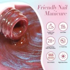 Brown Green Cat Magnetic Gel Polish MY135 Firefly 15ml -Born Pretty Salon 61068 ZI 7