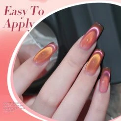 Red Yellow Cat Magnetic Gel Polish MY138 Firefly 15ml -Born Pretty Salon 61069 ZI 5