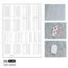 No Brand Clear Lines 3D Nail Stickers H-030