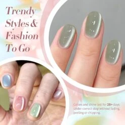 6 Colors Water Light Cat Magnetic Gel Polish Set M38 Chance 7ml -Born Pretty Salon 61099 ZI 3