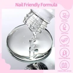 6 In 1 Nail Glue Gel Polish 15ml -Born Pretty Salon 61100 ZI 10
