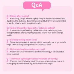 6 In 1 Nail Glue Gel Polish 15ml -Born Pretty Salon 61100 ZI 13