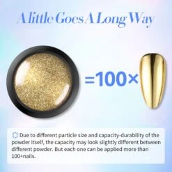 12 Boxes Chrome Metallic Nail Art Powder Kit 16 12 Boxes Chrome Metallic Nail Art Powder Kit -Born Pretty Salon 61122 ZI 8