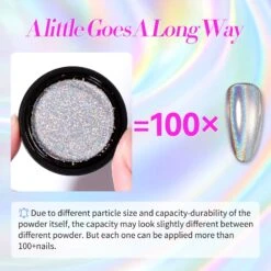 No Brand 24 Boxes Nail Mirror-Chrome Powder Set 10g/Box -Born Pretty Salon 61123 ZI 6