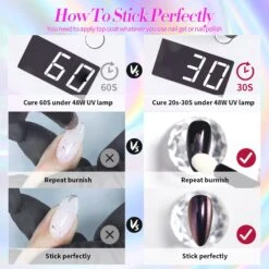 No Brand 24 Boxes Nail Mirror-Chrome Powder Set 10g/Box -Born Pretty Salon 61123 ZI 7