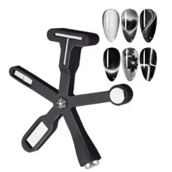 No Brand Black 6 IN 1 Strong Magnetic Stick #01