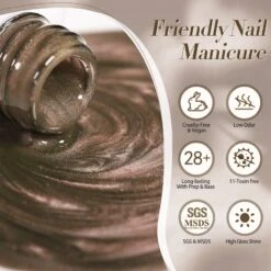 6 Colors Dark Glass Cat Magnetic Gel Polish Set M42 Sauvage 7ml -Born Pretty Salon 61209 ZI 5